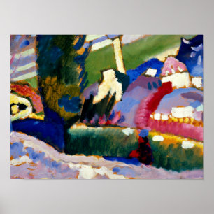 Kandinsky - Winter Landscape with Church Poster