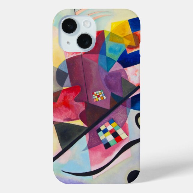 Kandinsky Yellow-Red-Blue Case-Mate iPhone Case (Back)