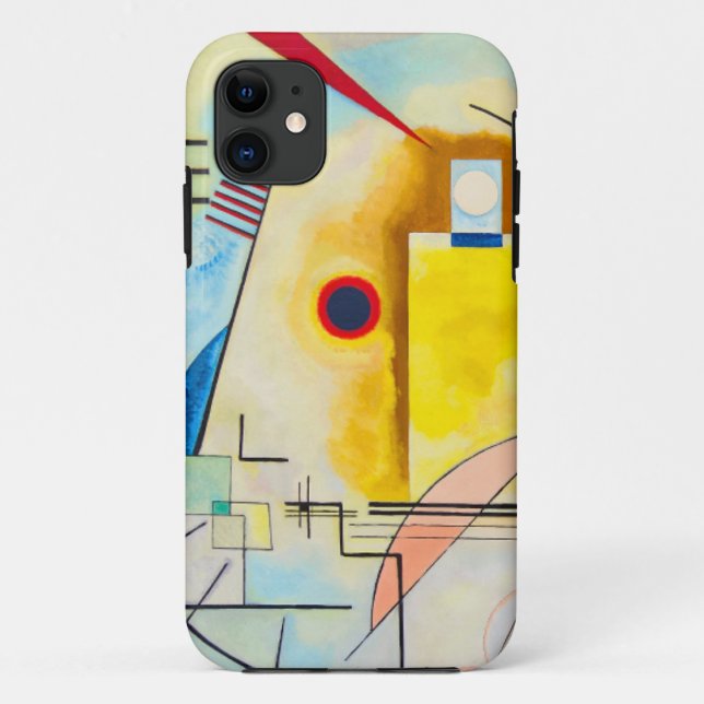 Kandinsky Yellow-Red-Blue Case-Mate iPhone Case (Back)