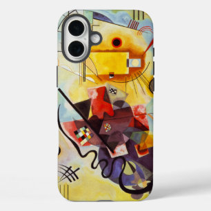Kandinsky Yellow Red Blue iPhone 16 Plus Case
