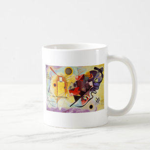 Kandinsky Yellow Red Blue Coffee Mug