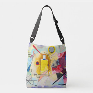 Kandinsky Yellow-Red-Blue Crossbody Bag