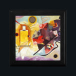 Kandinsky Yellow Red Blue Gift Box<br><div class="desc">Contemporary Abstract Art Master Wassily Kandinsky's Abstract yellow Red Blue Painting - Modern Painters and Artists</div>