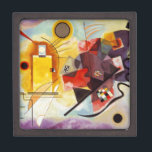 Kandinsky Yellow Red Blue Gift Box<br><div class="desc">Contemporary Abstract Art Master Wassily Kandinsky's Abstract yellow Red Blue Painting - Modern Painters and Artists</div>