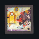 Kandinsky Yellow Red Blue Jewellery Box<br><div class="desc">Contemporary Abstract Art Master Wassily Kandinsky's Abstract yellow Red Blue Painting - Modern Painters and Artists</div>