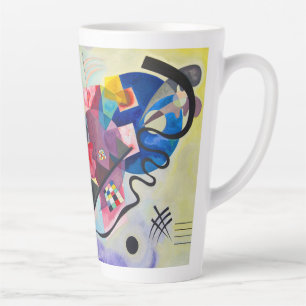 Kandinsky Yellow-Red-Blue Latte Mug