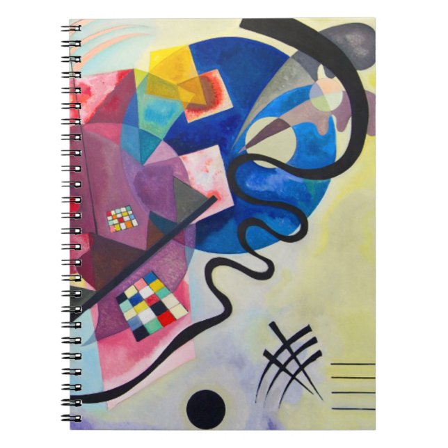 Kandinsky Yellow-Red-Blue Notebook (Front)