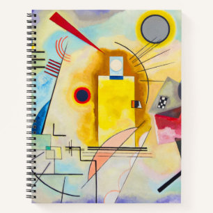 Kandinsky Yellow-Red-Blue Notebook