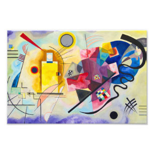 Kandinsky Yellow-Red-Blue Photo Print
