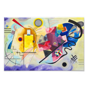 Kandinsky Yellow-Red-Blue Photo Print