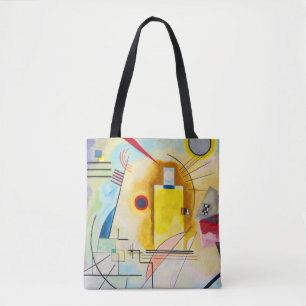 Kandinsky Yellow-Red-Blue Tote Bag