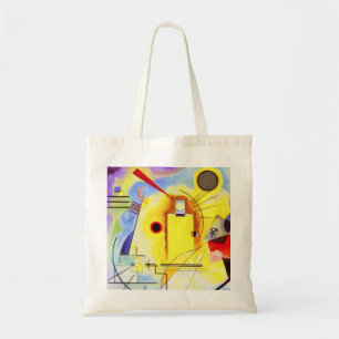Kandinsky Yellow Red Blue Tote Bag
