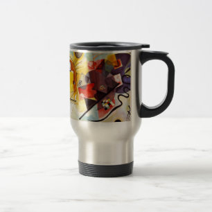 Kandinsky Yellow Red Blue Travel Mug