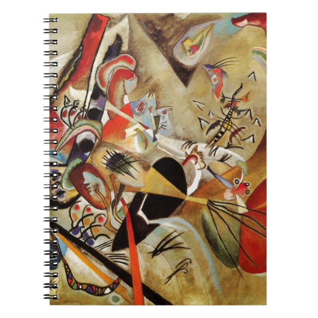 Kandinsky's Abstract Composition Notebook (Front)