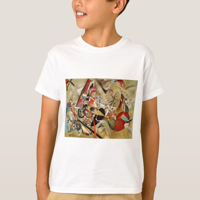 Kandinsky's Abstract Composition T-Shirt (Front)