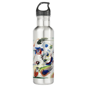 Kandinsky's Abstract Painting Artwork 710 Ml Water Bottle