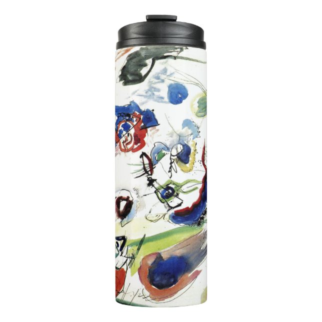 Kandinsky's Abstract Painting Artwork Thermal Tumbler (Front)