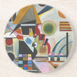 Kandinsky's Abstract Painting Swinging Coaster