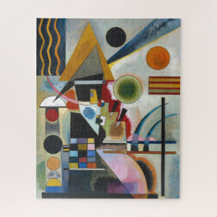 Kandinsky's Abstract Painting Swinging Jigsaw Puzzle