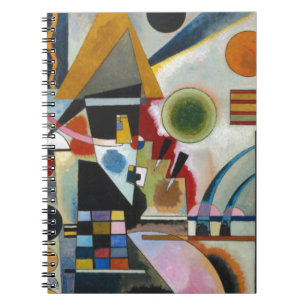 Kandinsky's Abstract Painting Swinging Notebook