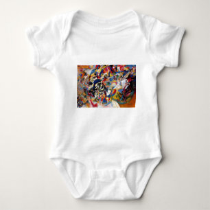 Kandinsky's Composition VII Baby Bodysuit