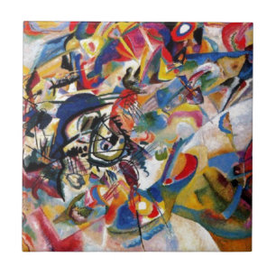 Kandinsky's Composition VII Ceramic Tile