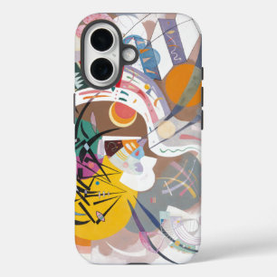 Kandinsky's Dominant Curve Abstract Art Painting iPhone 16 Case