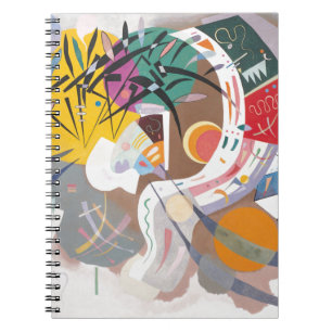 Kandinsky's Dominant Curve Abstract Notebook