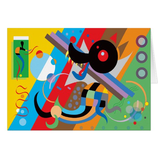 Kandinsky's Puppy Card