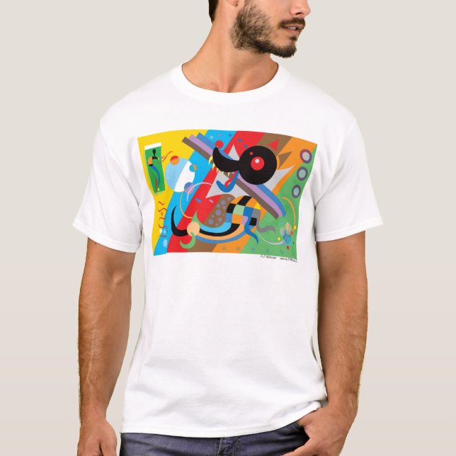 Kandinsky's Puppy Shirt (Front)