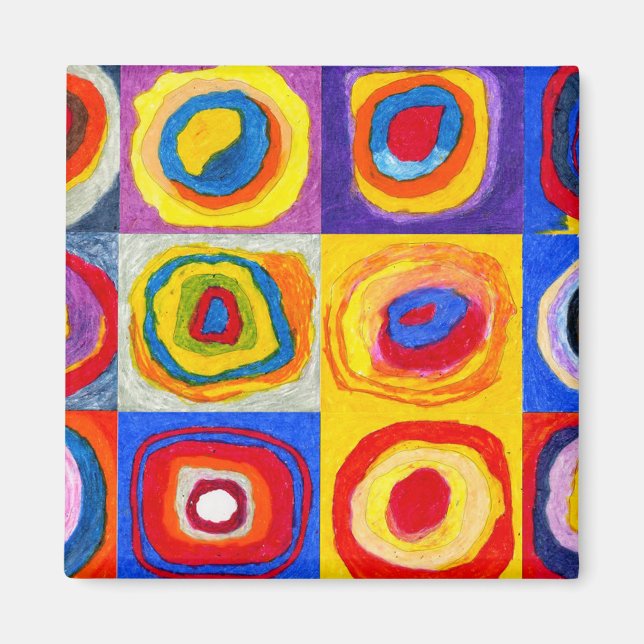 Kandisnky Circles Magnet (Front)