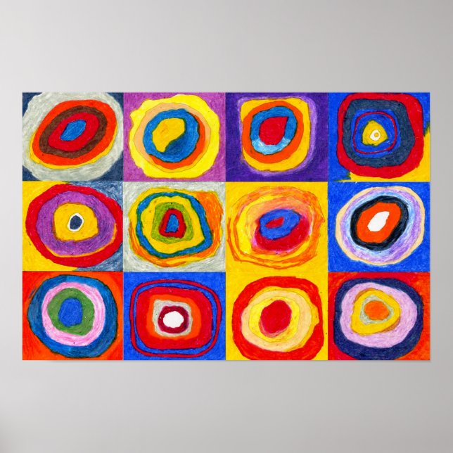 Kandisnky Circles Poster (Front)