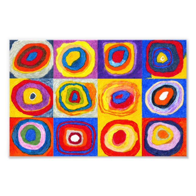 Kandisnky Circles Print (Front)