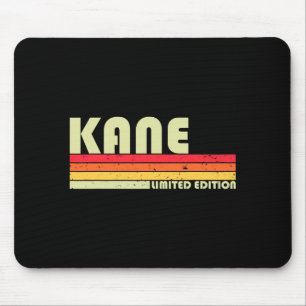 Kane Gift Name Personalized Funny Retro Vintage T Mouse Pad