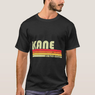 Kane Gift Name Personalized Funny Retro Vintage T T-Shirt