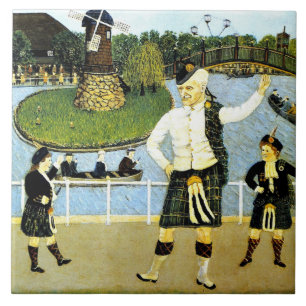 Kane - Scotch Day at Kennywood Ceramic Tile