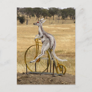 Kangaro On Wheels Postcard