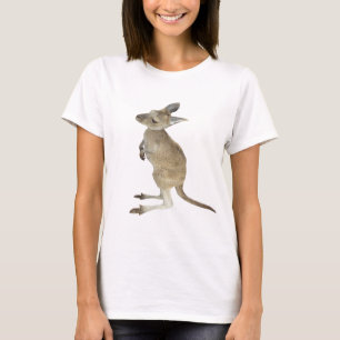 Kangaroo and Animal Peace Sign T-Shirt