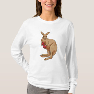 Kangaroo as Boxer with Boxing gloves T-Shirt