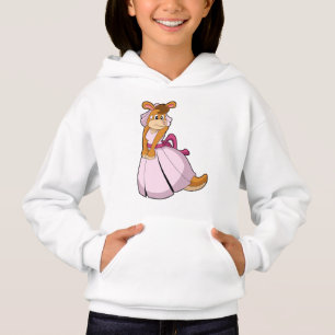 Kangaroo as Bride with Wedding dress