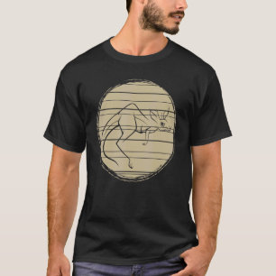 Kangaroo  Australia Aussie Zoo Animal Vintage Kang T-Shirt
