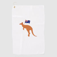 kangaroo australia flag
