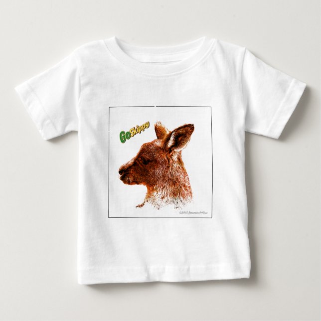 Kangaroo Baby T-Shirt (Front)