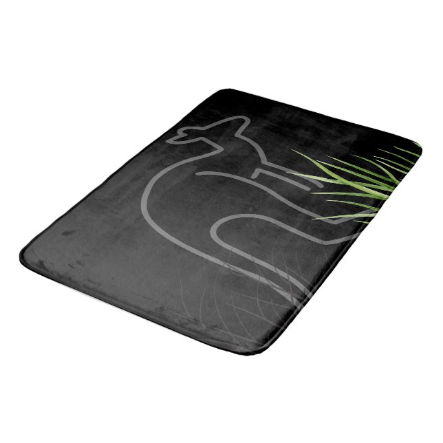 Kangaroo Bath Mat (Angled)