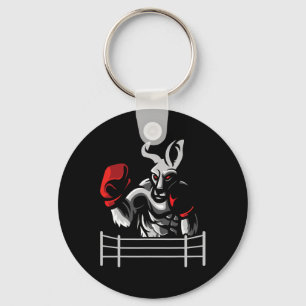 Kangaroo - Boxing Kickboxer Boxer Kickboxing Fan Key Ring