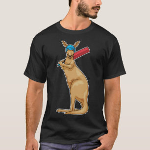 Kangaroo Cricket Cricket bat  T-Shirt