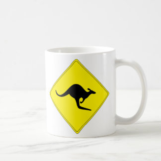 Kangaroo Crossing Mug - Customise