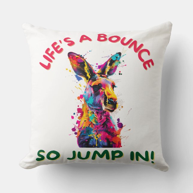 Kangaroo Cushion (Front)