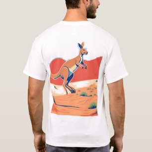 Kangaroo Design T-Shirt