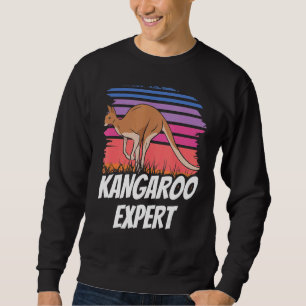 Kangaroo Expert Australia Kangaroos Animal Sweatshirt